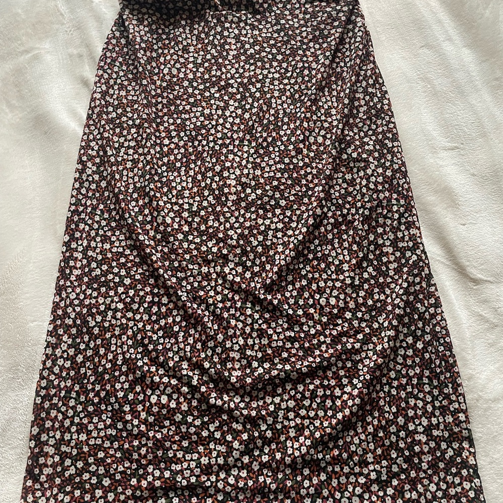 Floral Midi Skirt